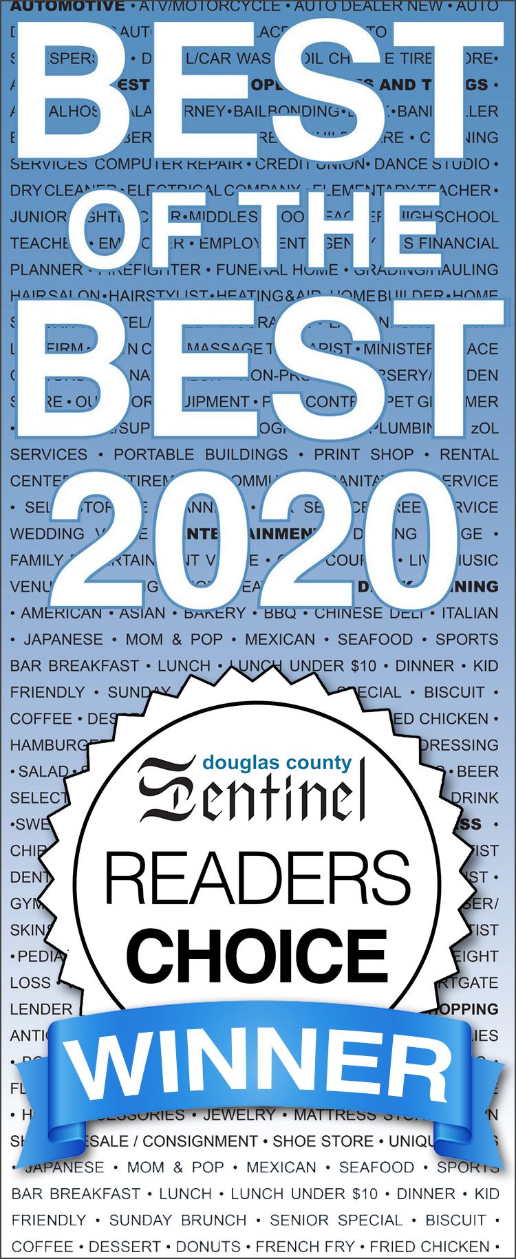 Douglas County Best Cleaning Company 2020 DC Sentinal