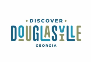 Discover Douglasville Georgia logo with fall family activities including pumpkin patches, farmers markets, and seasonal events for families this weekend